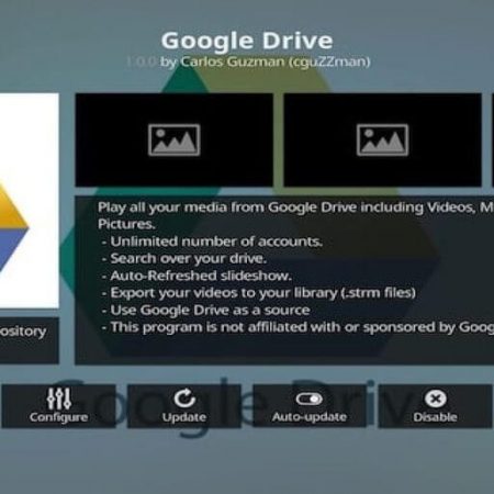 google drive on kodi