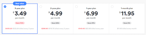 NordVPN-price