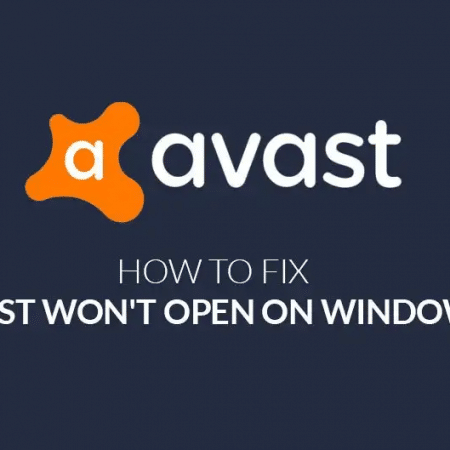 Avast not opening on Windows