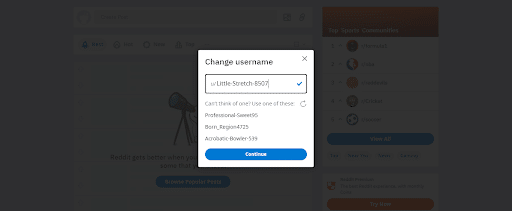 Change username