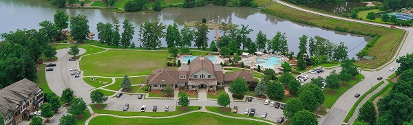 Flowery branch, at the south edge of Lake Lanier