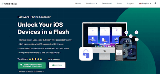 Passvers iPhone Unlocker Overview