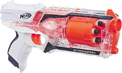 NERF Strongarm N-Strike Elite Toy Blaster with Rotating Barrel