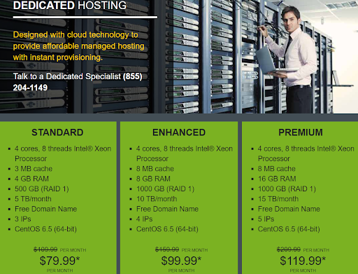 Dedicated Hosting