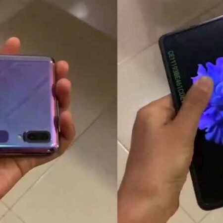 Galaxy Z Flip Images Leak