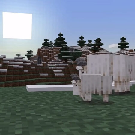 Minecraft Goats