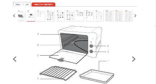 Navigating Through a Manual: