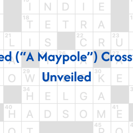 Fleet-footed (“A Maypole”) crossword clue