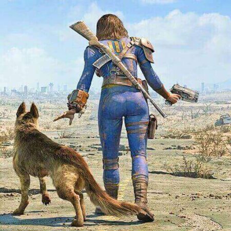 Fallout 4 - Hilarious Bug Causes Dogs to Talk