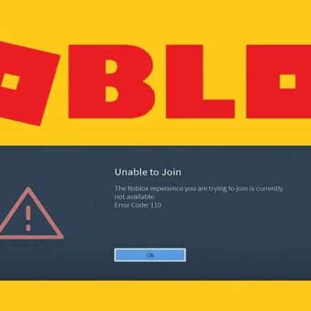 Can’t Play Roblox due to Error 110 on Xbox One